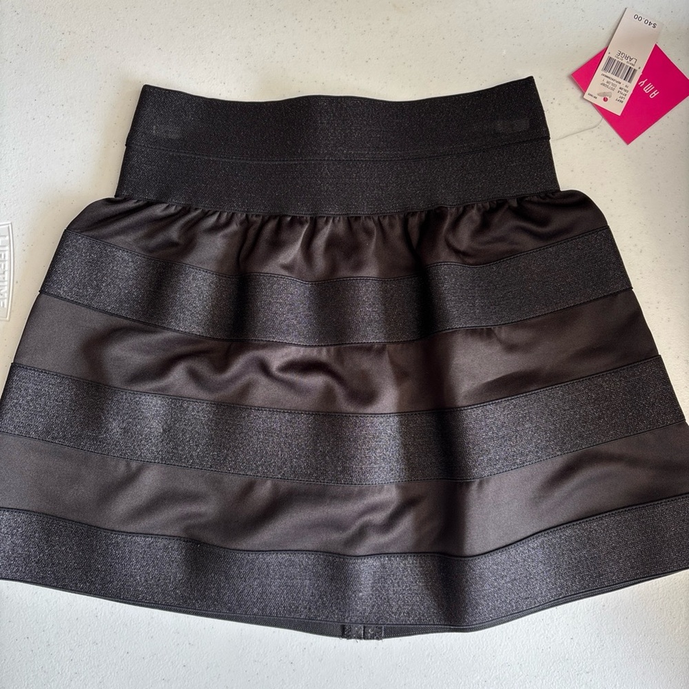 Amy Byer Black Mini Skirt